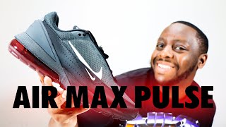 Air Max Pulse Black Grey Anthracite Red On Foot Sneaker Review QuickSchopes 568 Schopes FQ2436 001 [upl. by Akla]