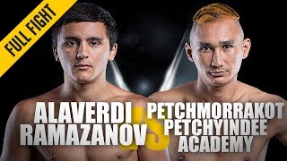 ONE Full Fight  Alaverdi Ramazanov vs Petchmorrakot  Striking Clinic  October 2018 [upl. by Varin]