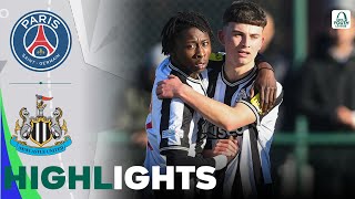 Paris Saint Germain vs Newcastle United  Highlights  UEFA Youth League 28112023 [upl. by Schlessinger]