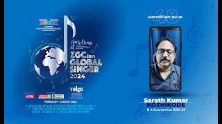 ZGCAF ZGCian Global Singer 2024 quotപൊക്കുന്നുകാരുടെ പാട്ടു മത്സരംquot  Contestant 48 ZGCianGlobalSinger [upl. by Nakasuji607]