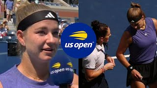 Karolina Muchova speaks out after refusing to explain toilet issue to US Open crowd  Tennis News [upl. by Zumwalt]