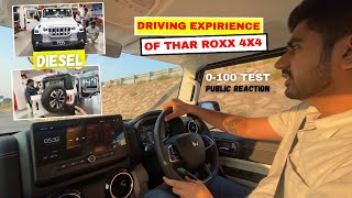 Thar Roxx Drive Review  Better than wrangler Thar Roxx 5 Door Prons amp Cons [upl. by Analeh247]