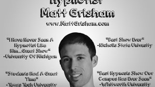 Hypnotist Matt Grisham Promo Video [upl. by Grieve]