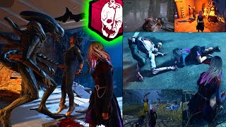 Dead By Daylight All Killers Memento Mori Animations  Survivor POV [upl. by Eixid]