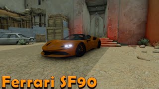 Ferrari SF90BeamNG Drive2151 [upl. by Anipsed]