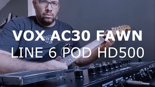 LINE 6 HD500  HD500X  AC30 FAWN  PRESET WORSHIP FREE [upl. by Vallery750]