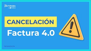 ¿Cómo CANCELAR una Factura Electrónica 40 📖 🔴 Guía de facturación 40 [upl. by Harutak]