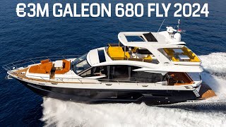 GALEON 680 FLY  HUGE FLYBRIDGE [upl. by Faye]