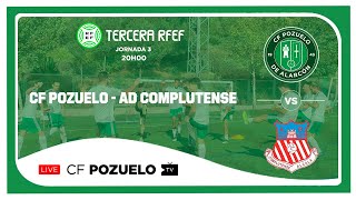 🔴 DIRECTO  CF POZUELO 🆚 AD COMPLUTENSE ALCALA  J3 [upl. by Sandie]