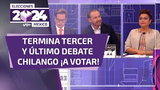 Ataques y pocas propuestas sello del tercer y último Debate Chilango [upl. by Spielman]