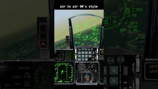 still the best game Air to air combat straight from the 90s nostalgia falcon4 bms f16 [upl. by Araik]