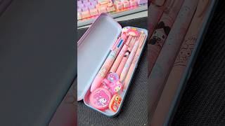 Filling My Pencil Box With My Melody Stationery 🩷🎀 cute [upl. by Kelleher92]