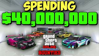 I Spent 40 Million in GTA Online Bottom Dollar Bounties DLC  GTA Online NEW DLC Spending Spree [upl. by Feliks]