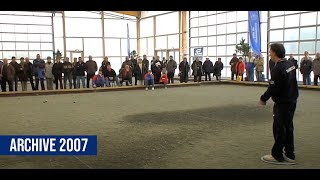 Archive 2007  JeanPierre LE LONS face à Alain CHARLET  Coupe de France des Clubs de pétanque [upl. by Nagel934]