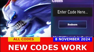 NEW CODES NOVEMBER 8 2024 MYTHICAL WOLF Fruit Battlegrounds ROBLOX [upl. by Arramas604]