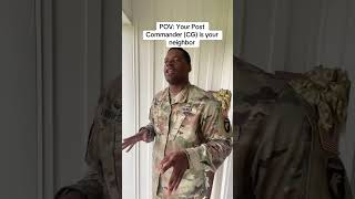 When your Post commander don’t care full skit comedy army skit funny military [upl. by Hambley]