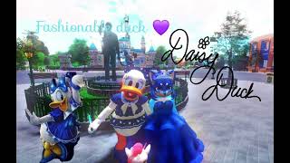 Meeting Daisy duck at Dreamland Imagination 💜✨️ [upl. by Killian]