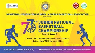 73rd Senior Junior Basketball ChampionShip 2024  day 3 Afternoon [upl. by Robers673]