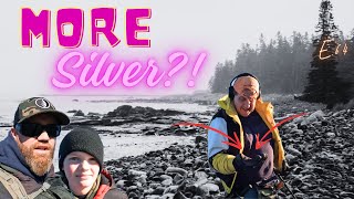 SILVER never stops Beach detecting after winter storms and erosion E64 metaldetecting [upl. by Ennaeus]