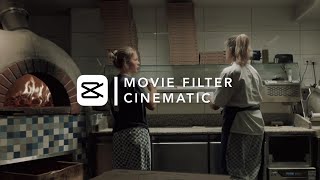 movie filter cinematic capcut tutorial  cinematic capcut filter editing [upl. by Islaen775]