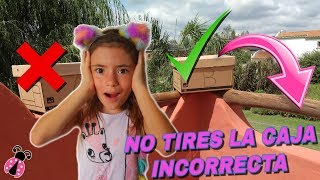 No tires la CAJA INCORRECTA 😱 Los juguetes de Arantxa [upl. by Benyamin]