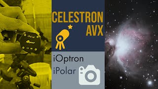 Polar aligning my Celestron Advanced VX Mount with the iOptron iPolar [upl. by Retsev]