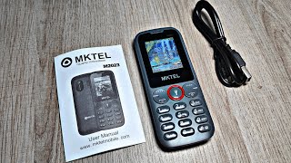 Mktel M2023 Dualsim Mobile Phone Review [upl. by Oicapot]