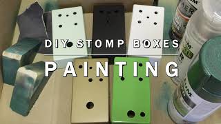 How To Paint Guitar Pedal Enclosures  DIY Stomp Box Tutorials by StompBoxPartscom [upl. by Latimer]