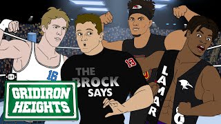 NFL Playoffs Go WWE  Gridiron Heights  S8 E18 [upl. by Garrard654]