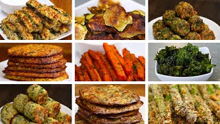 10 Easy LowCarb Veggie Snacks [upl. by Clarabelle]