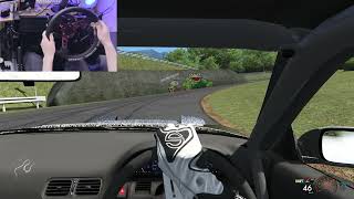 180SX Drift Assetto Corsa  Simucube 2 Pro Gameplay [upl. by Ahsele]