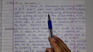 Fricke doisometrychemical dosimetry nuclear chemistrymscbsc semistre notesin marathi [upl. by Clary]