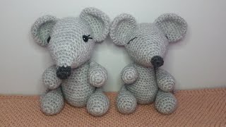 Tuto souris amigurumi [upl. by Yeldoow735]