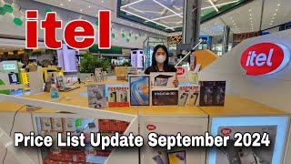 itel Price List Update September 2024  itel RS4  itel P55  P55 5G  itel Vista Tab 10 Tab 30 [upl. by Aleakam]