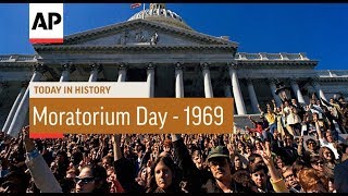 Moratorium Day  1969  Today In History  15 Oct 17 [upl. by Yelda68]