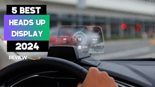 Top 5 BEST Heads Up Display For Car 2024 [upl. by Buskirk993]