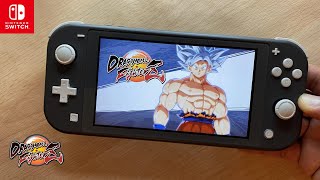 DRAGON BALL fighterZ  Goku Ultra Instinct Nintendo Switch Lite Gameplay [upl. by Guildroy]