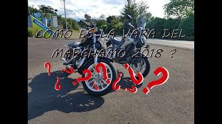 MARCHAMO DE MOTOCICLETA 2018 [upl. by Peedsaj]