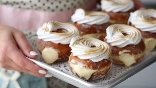 LEMON MERINGUE DONUTS [upl. by Leimad]