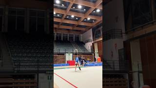 Pov New DA 🥲 rec italy rg rhythmicgymnastics asyakulik sport [upl. by Rodl]