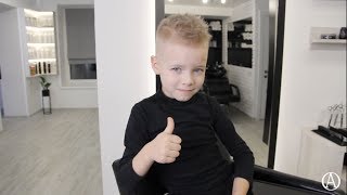 Как подстричь ребенка Модная детская стрижка  How to cut a child childrens haircut [upl. by Berry]