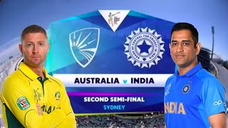 India Vs Australia ICC World cup Semi Final 2015 Highlights [upl. by Lekcar]