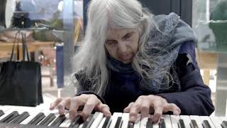 Street Pianist Natalie Trayling  Original Composition  Penchant [upl. by Ylerebmik506]