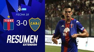 Tigre 30 Boca Juniors  TorneoBetano  Resumen Extendido  Fecha 18 [upl. by Nodnar224]