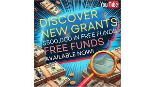 Get Ready for 500K in Free GRANTS [upl. by Marylynne959]