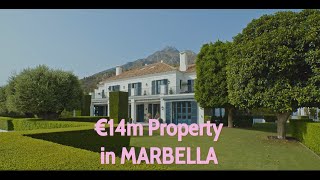 Jawdropper €14m Marbella Mansion [upl. by Glimp670]