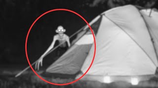 25 SCARIEST Camping Encounters Caught On Camera  Scary Comp V42 [upl. by Eninahpets]