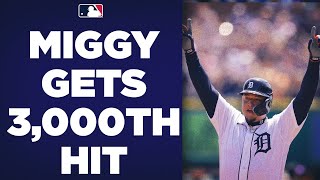 3000 HITS Miguel Cabrera joins the 3000hit club [upl. by Enoek]