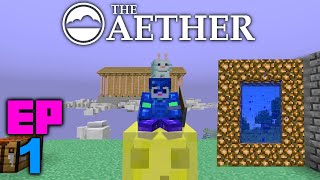 EL MOD MÁS HISTORICO DE MINECRAFT  THE AETHER  EP1 [upl. by Ecerahc]