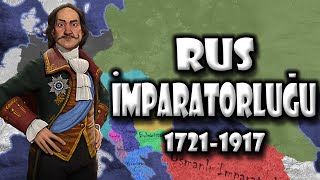 Kuruluştan Yıkılışa Rus İmparatorluğu 17211917  Haritalı ve Basit Anlatım [upl. by Trautman999]